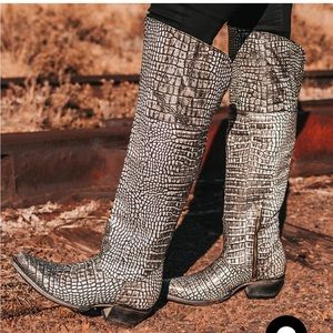 Freebird Wynonna over the knee Boots size 8